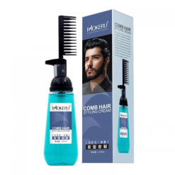 mokeru hair styling cream with comb