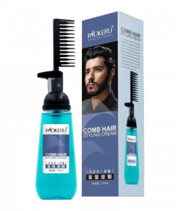 mokeru hair styling cream with comb