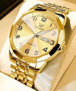 OLEVS 9931G New Exclusive Design Quartz Watch for Men only date