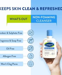 Cetaphil Paraben Sulphate-Free Gentle Skin Hydrating Face Wash Cleanser125 ml
