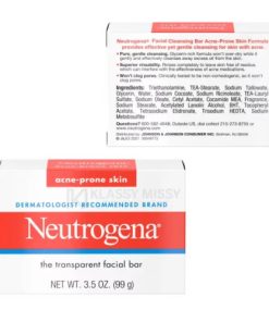 Neutrogena Transparent Facial Bars For Acne-Prone Skin 99g 2