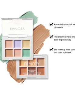 7color Natural Professional Concealer Palettes makeup Facial Face Cream