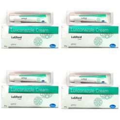 Carv soap Luliford Anti- Fungal Cream Pack of 4 (each 20gm)