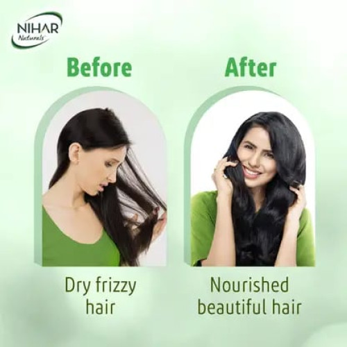 Nihar Naturals Rose Coconut Hair Oil 200ml 3