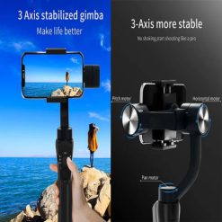 S5B 3-Axis Handheld Stabilized Gimbal Selfie Stick 3