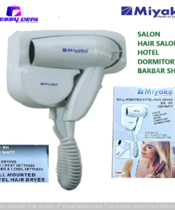 Miyako MD-891 Wall Mounted Hair Dryer