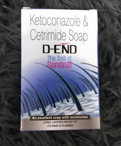 D-END Ketoconazole & Cetrimide Soap – The End of Dandruff (75g)