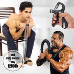 Full Body Power Combo(30kg power Twister -1 P , Tummy Trimmer -1P & Hand Grip with monitor 1P )