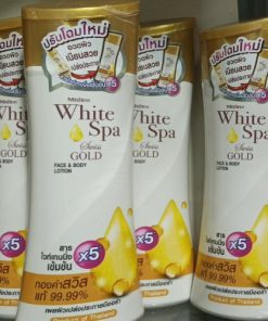 Mistine White Spa Swiss Gold Face & Body Lotion 200ml